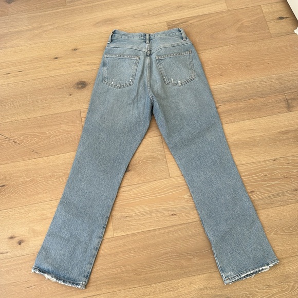 Agolde Pinchwaist Jeans Size 24 Color Soundwave - Picture 4 of 8
